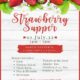Strawberry Supper July 1, 2022