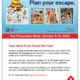 2022 Custom Dominos Fire Safety Promotional Flyer
